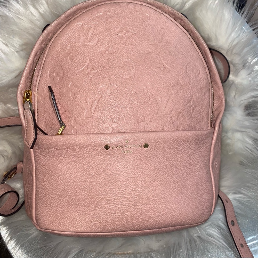 Louis Vuitton Pink Sorbonne Backpack
